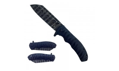 Falcon Tanto Blade Spring Assisted Knife KS43554BK Falcon Tanto Blade Spring Assisted Knife KS43554BK